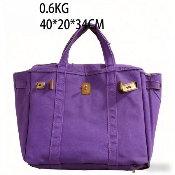 Pure Color Boat Tote Boatkin Bag